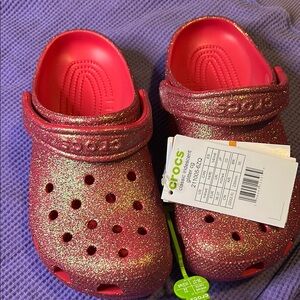 Crocs Glitter Clogs